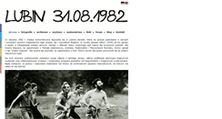 Desktop Screenshot of lubin82.pl